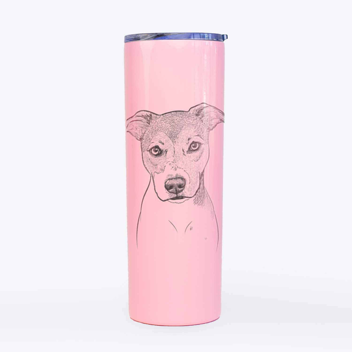 Tula the American Staffordshire Terrier Heeler Mix - 20oz Skinny Tumbler