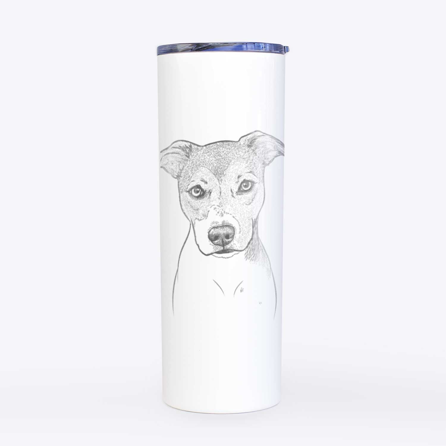 Tula the American Staffordshire Terrier Heeler Mix - 20oz Skinny Tumbler