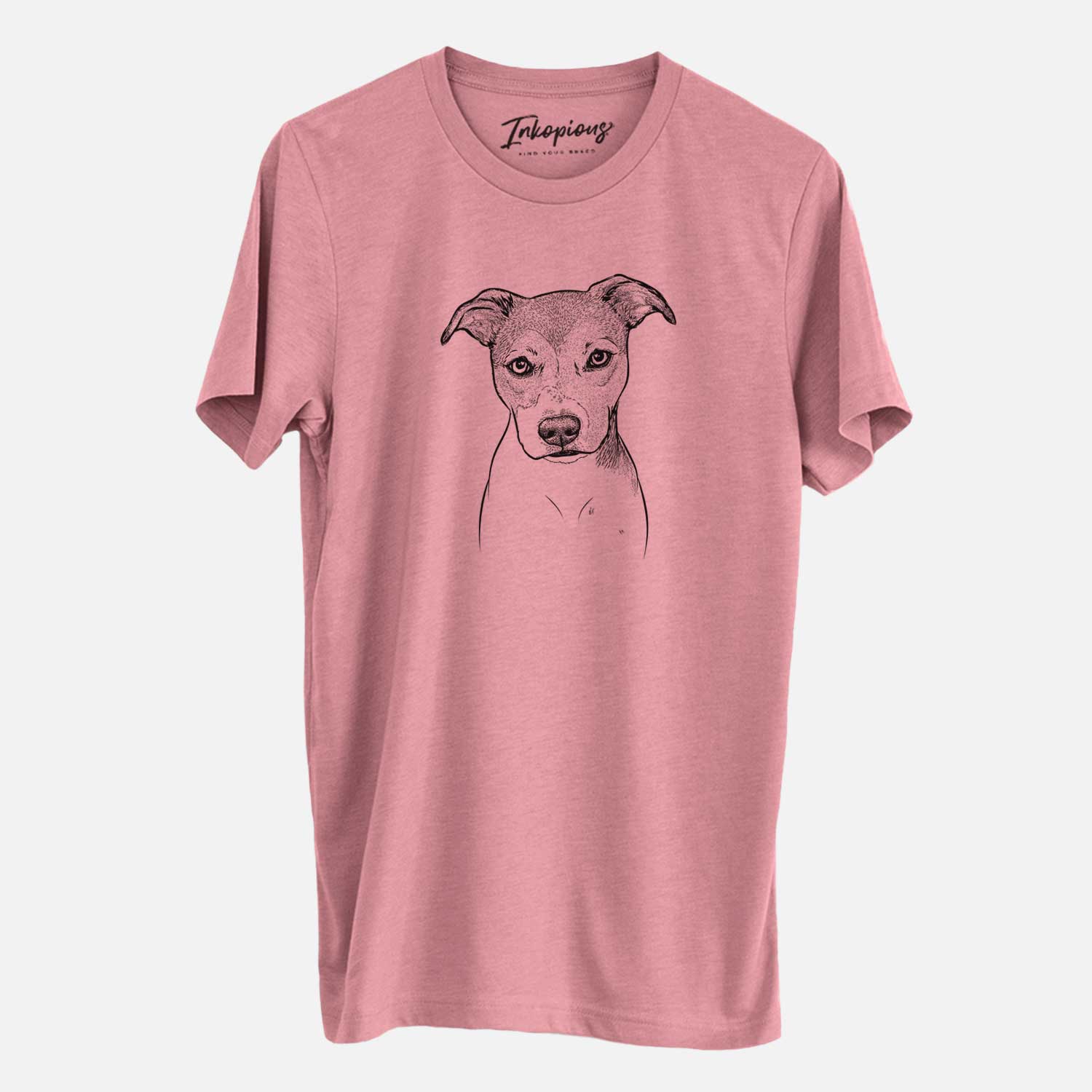 Bare Tula the American Staffordshire Terrier Heeler Mix - Unisex Crewneck