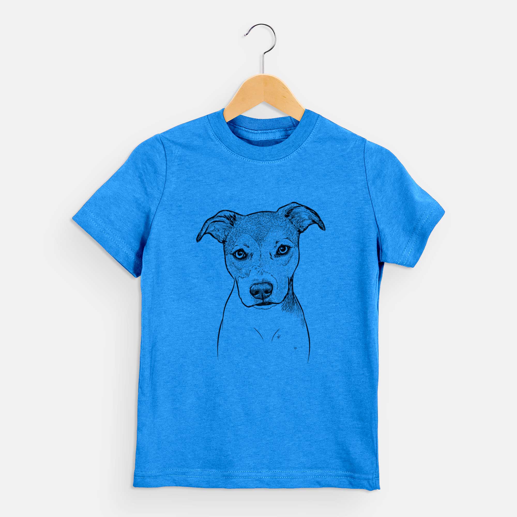 Bare Tula the American Staffordshire Terrier Heeler Mix - Kids/Youth/Toddler Shirt