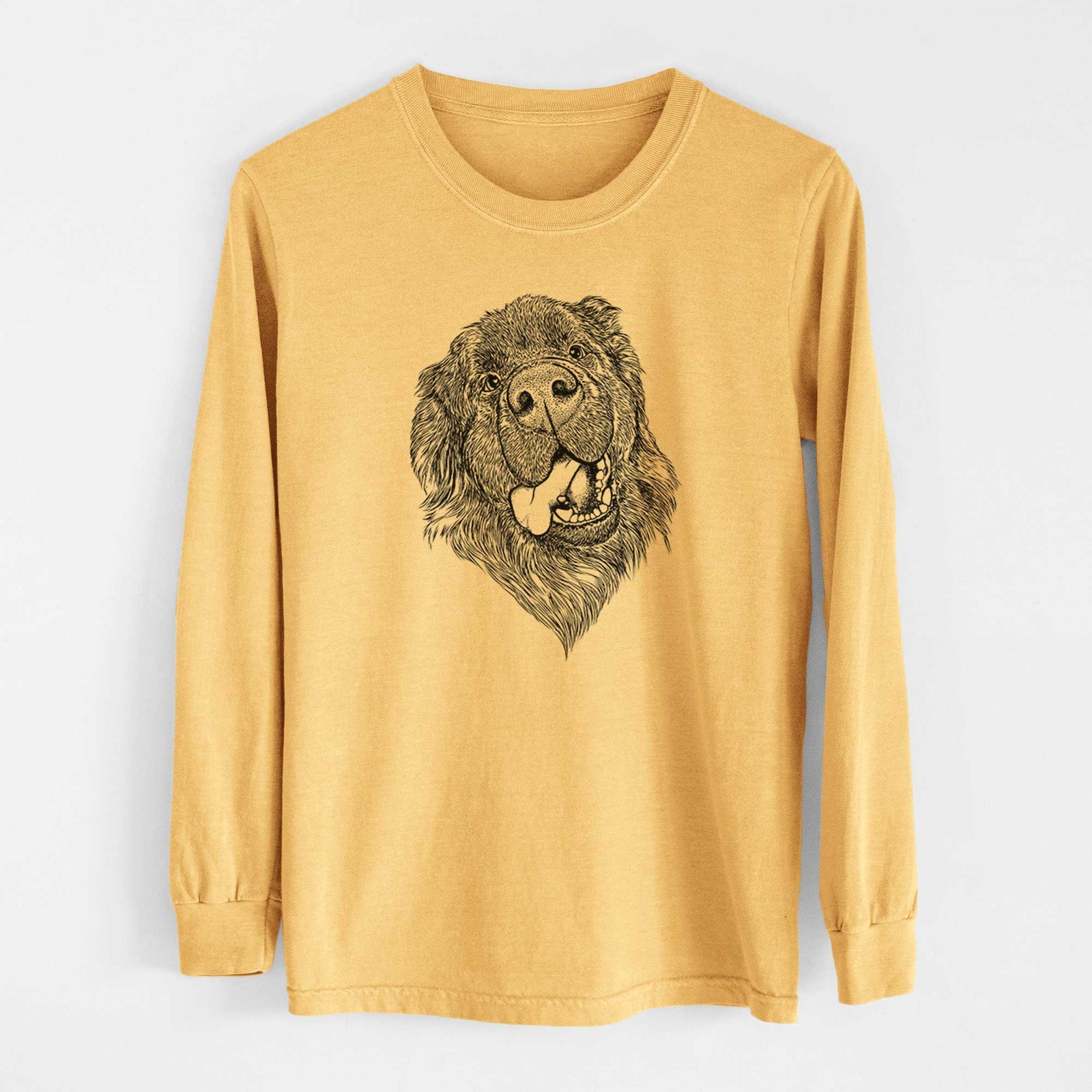 Bare Tuna the Newfoundland - Heavyweight 100% Cotton Long Sleeve