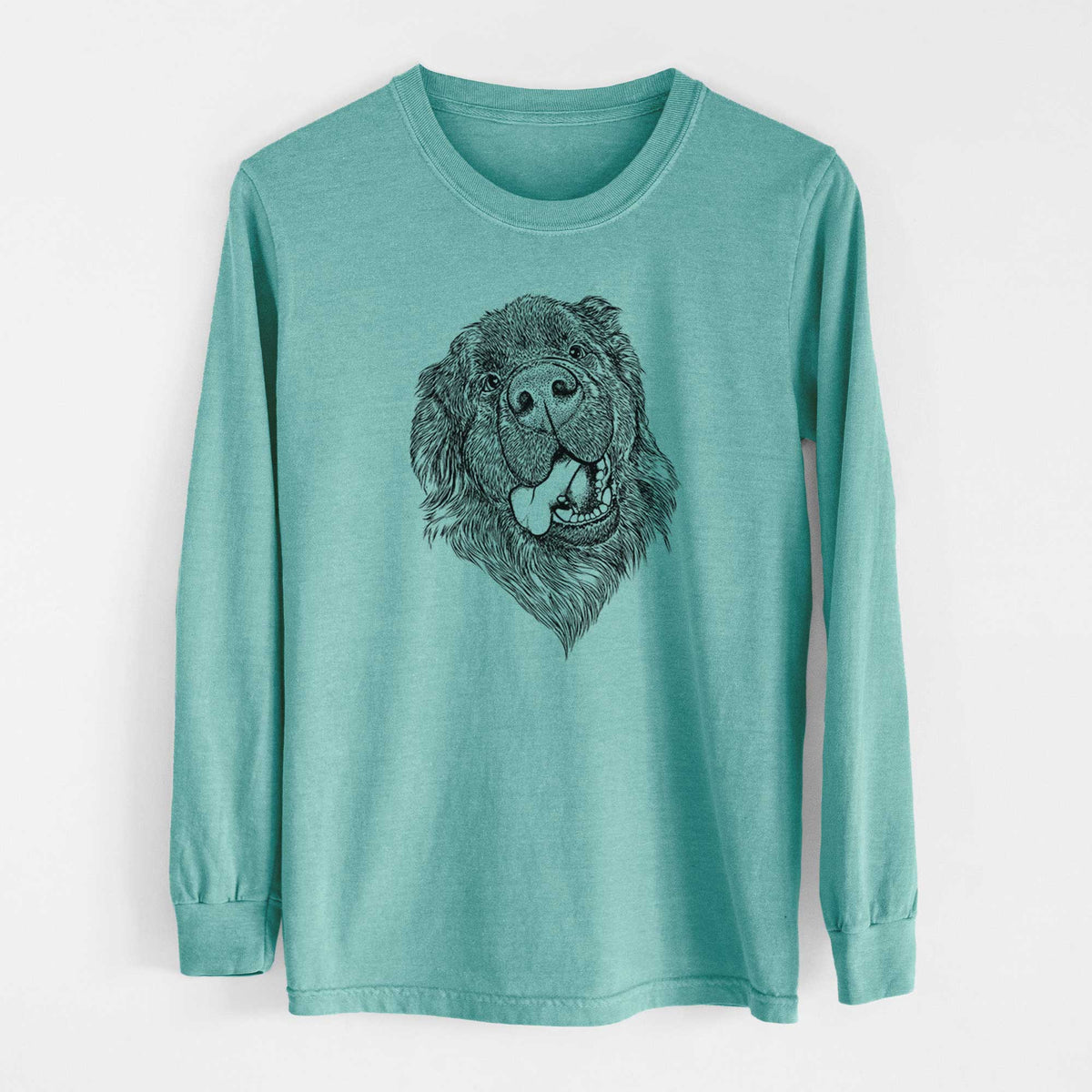 Bare Tuna the Newfoundland - Heavyweight 100% Cotton Long Sleeve