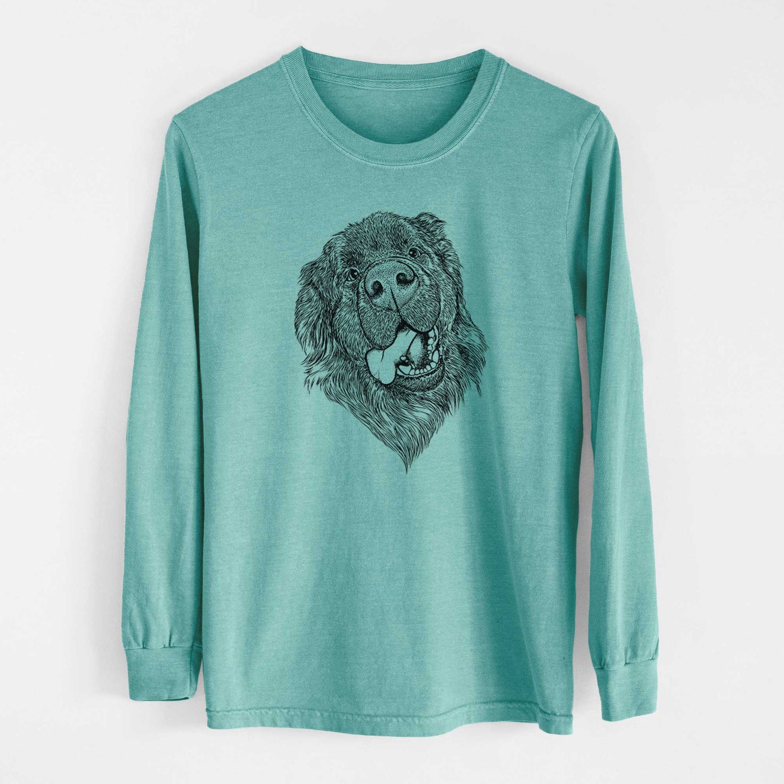 Bare Tuna the Newfoundland - Heavyweight 100% Cotton Long Sleeve