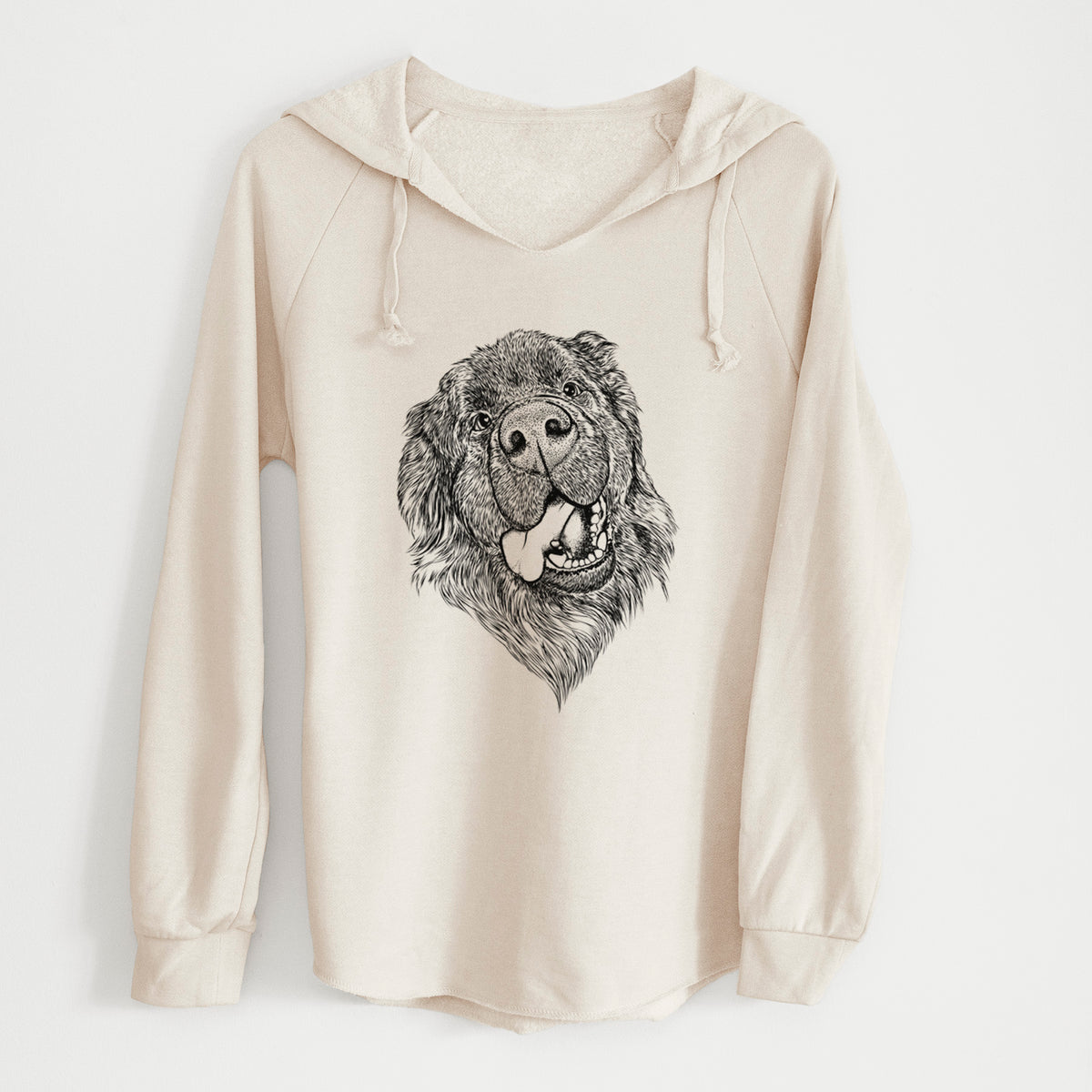 Bare Tuna the Newfoundland - Cali Wave Hooded Sweatshirt