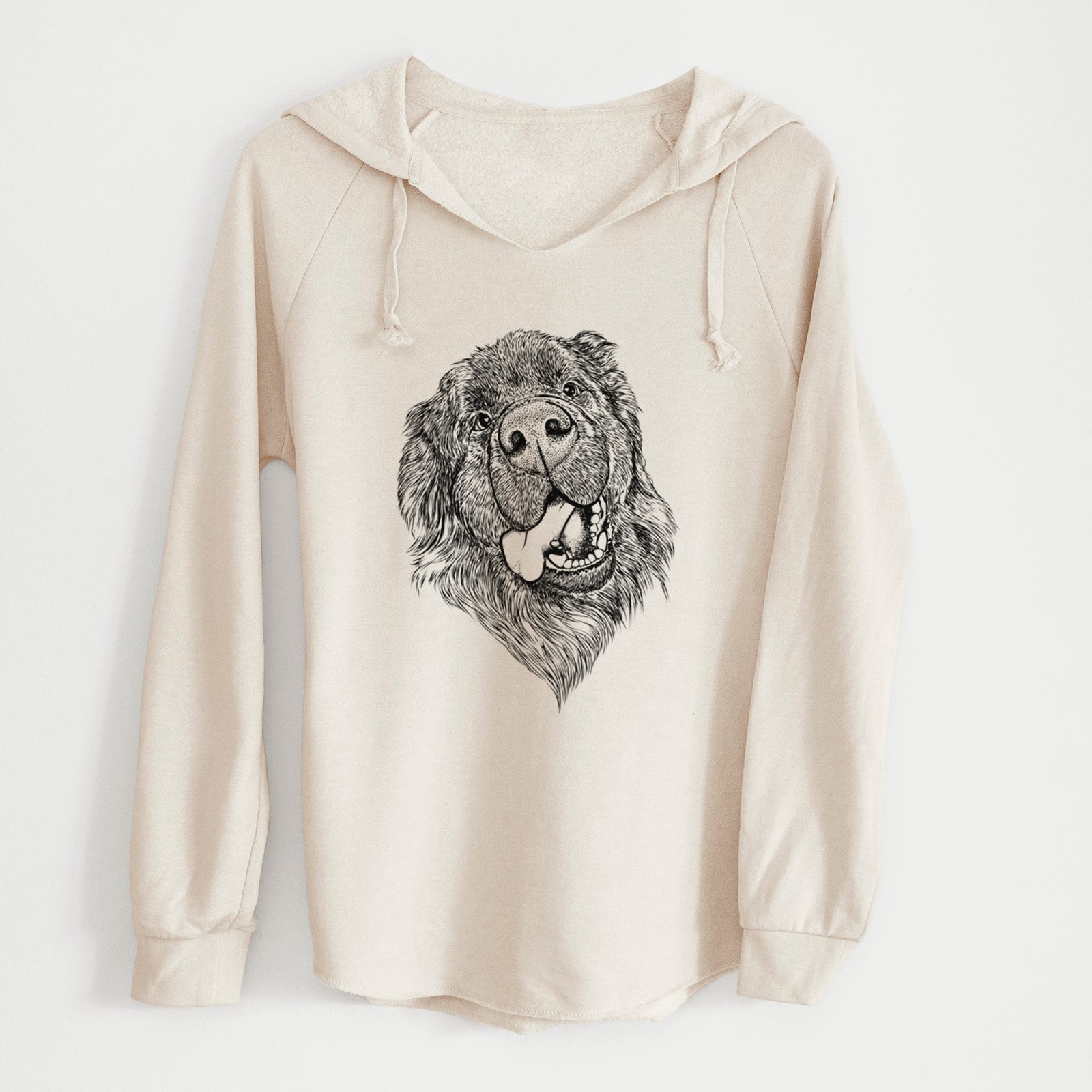 Bare Tuna the Newfoundland - Cali Wave Hooded Sweatshirt