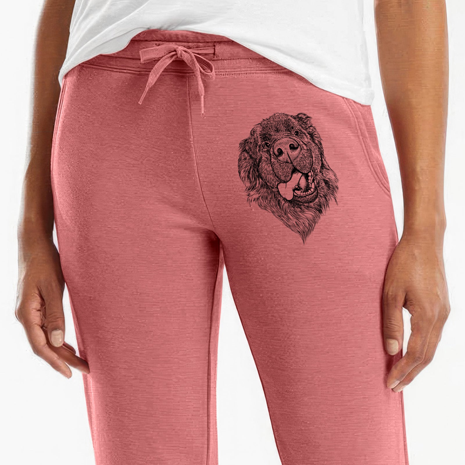 Tuna the Newfoundland - Women's Cali Wave Joggers