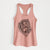 Tuna the Newfoundland - Women's Racerback Tanktop