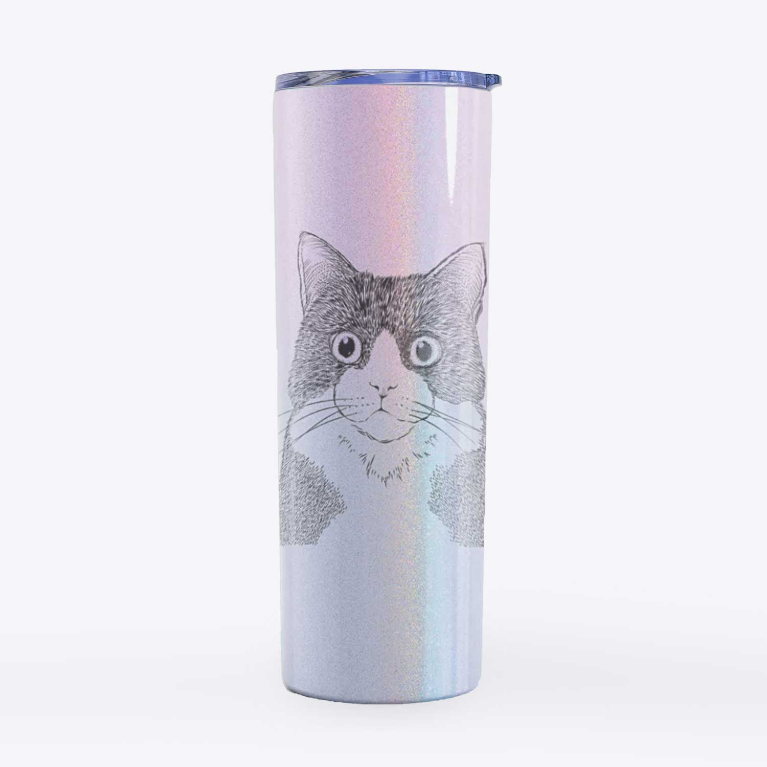 Tux the Tuxedo Cat - 20oz Skinny Tumbler