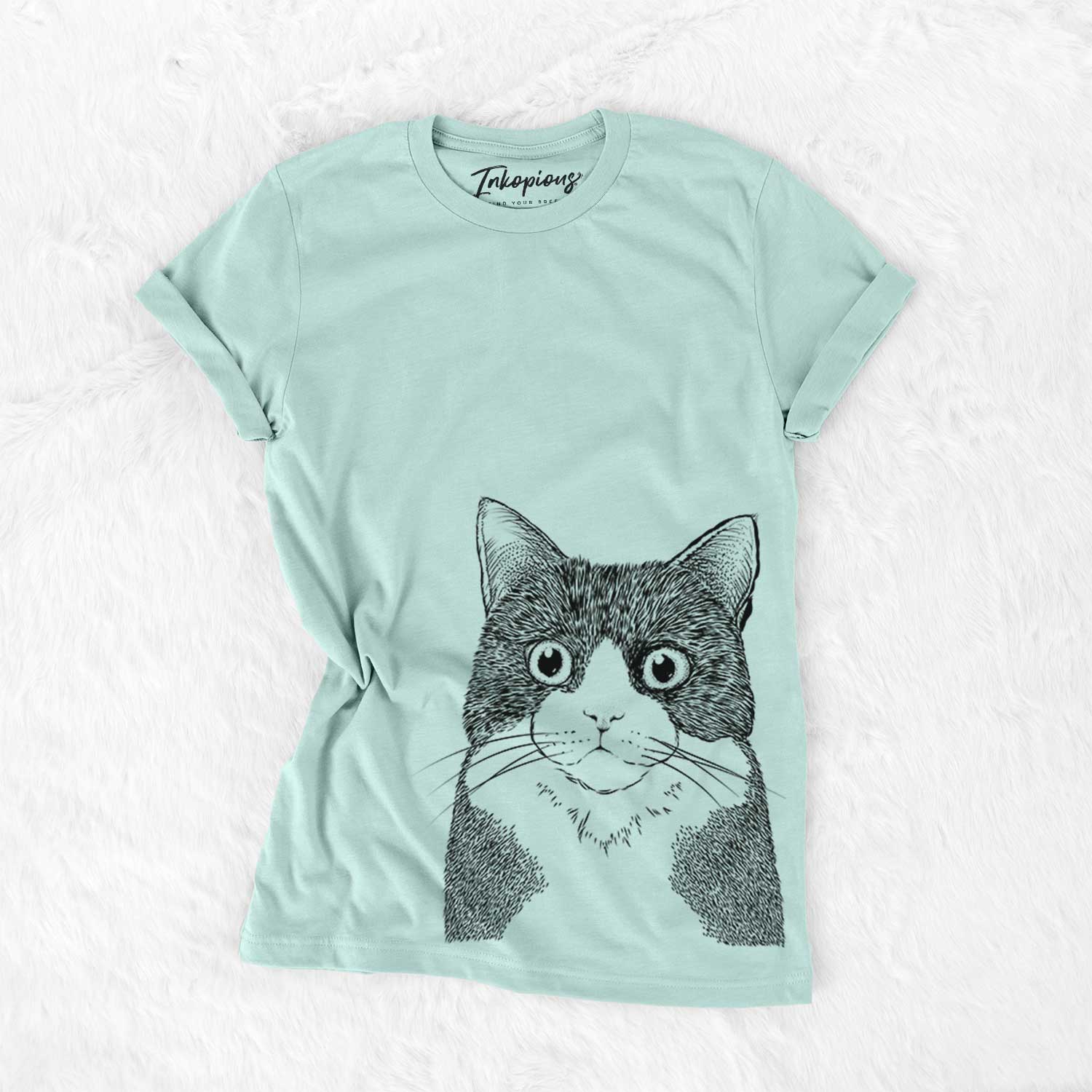 Tux the Tuxedo Cat - Bella Canvas Unisex Crewneck