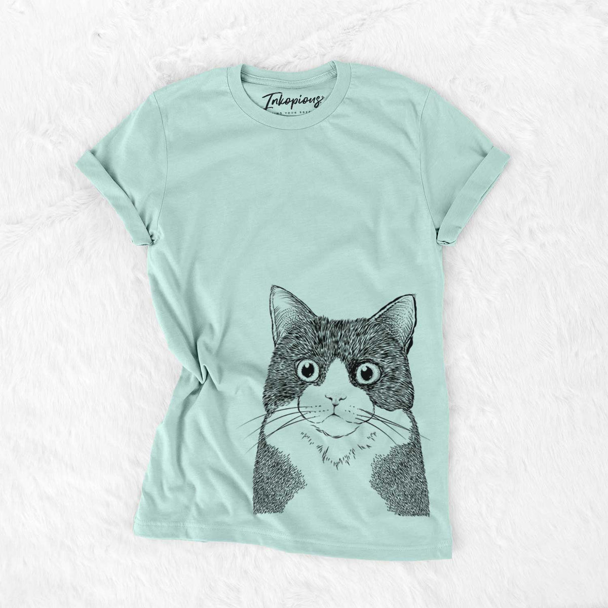 Bare Tux the Tuxedo Cat - Unisex Crewneck