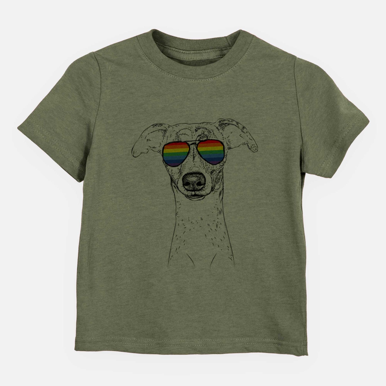 Bare Twiggy the Whippet - Kids/Youth/Toddler Shirt
