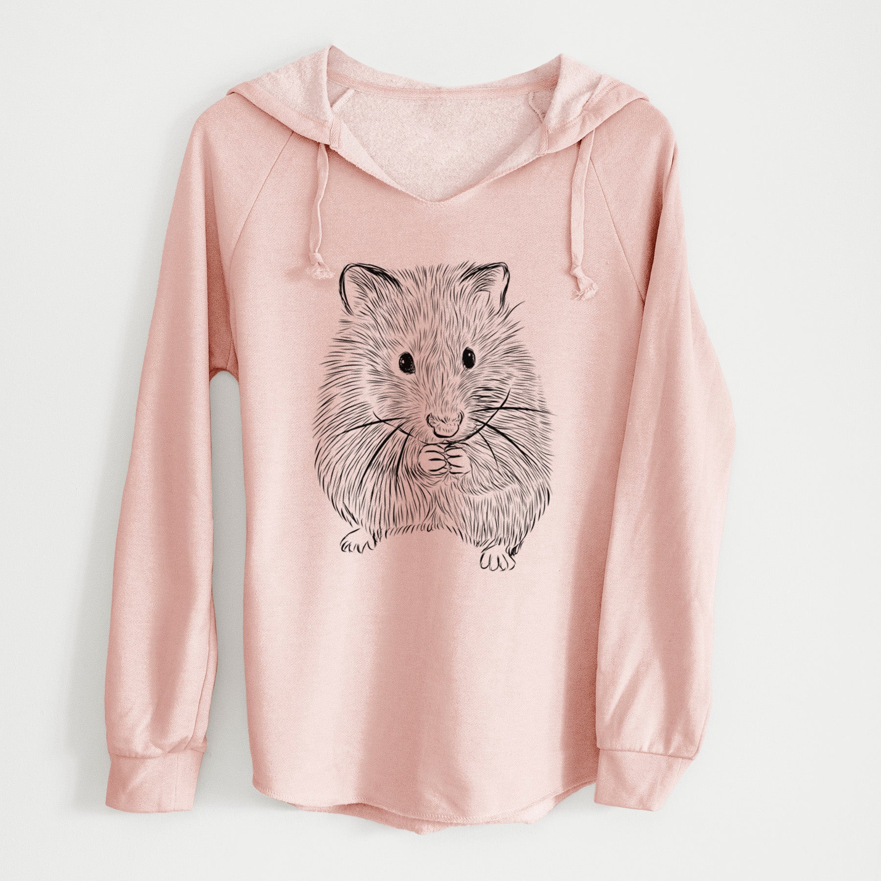 Bare Twitch the Hamster - Cali Wave Hooded Sweatshirt