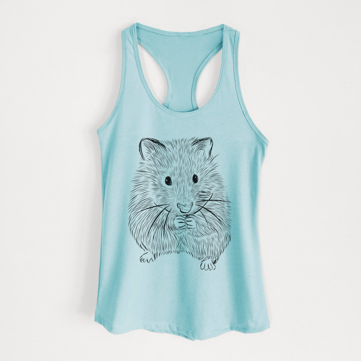 Twitch the Hamster - Women's Racerback Tanktop
