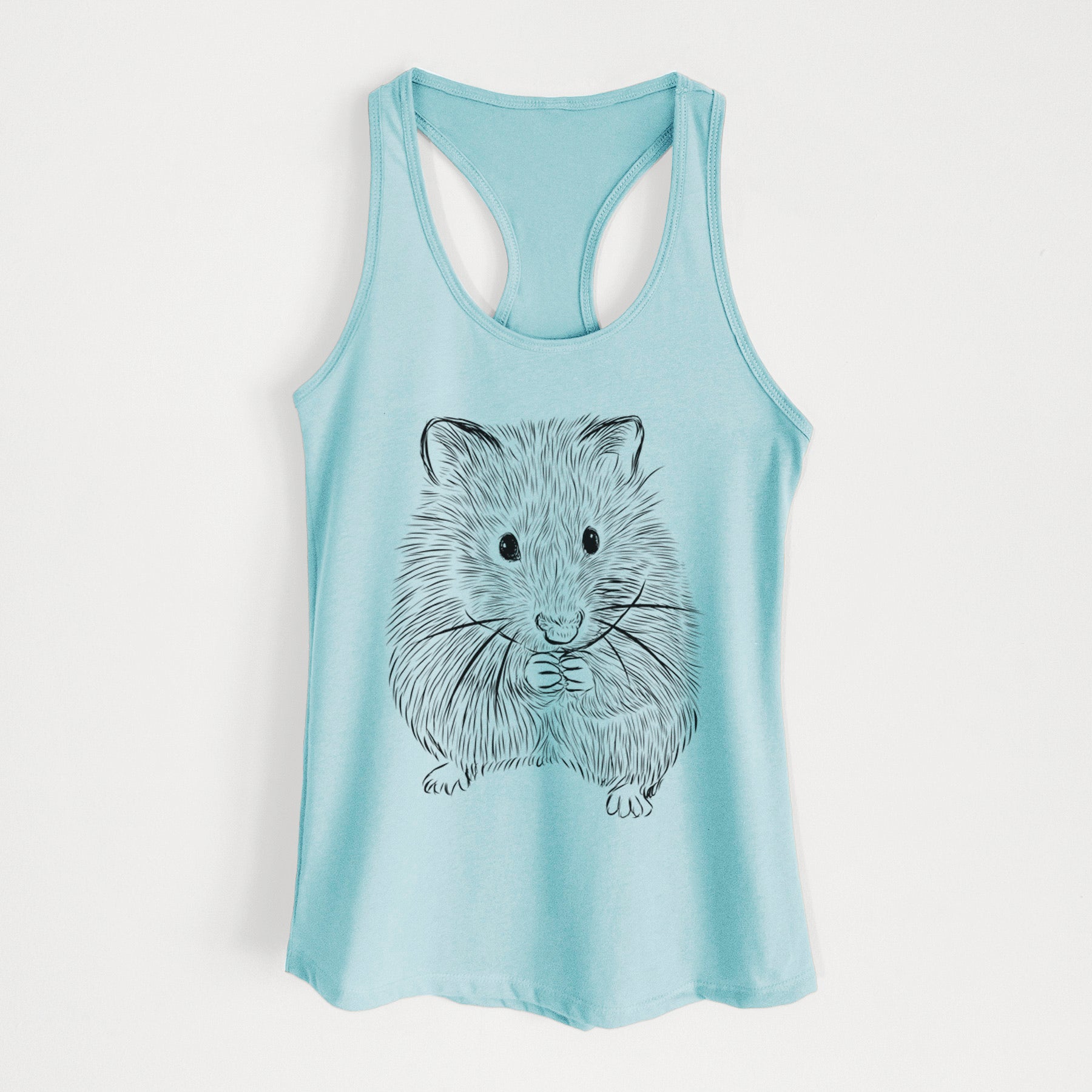 Twitch the Hamster - Women's Racerback Tanktop