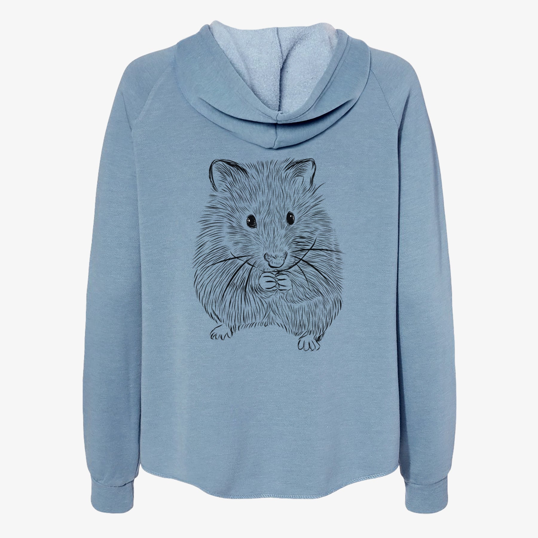 Twitch the Hamster - Women's Cali Wave Zip-Up Sweatshirt