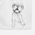 Tyke the English Bulldog Decorative Hand Towel