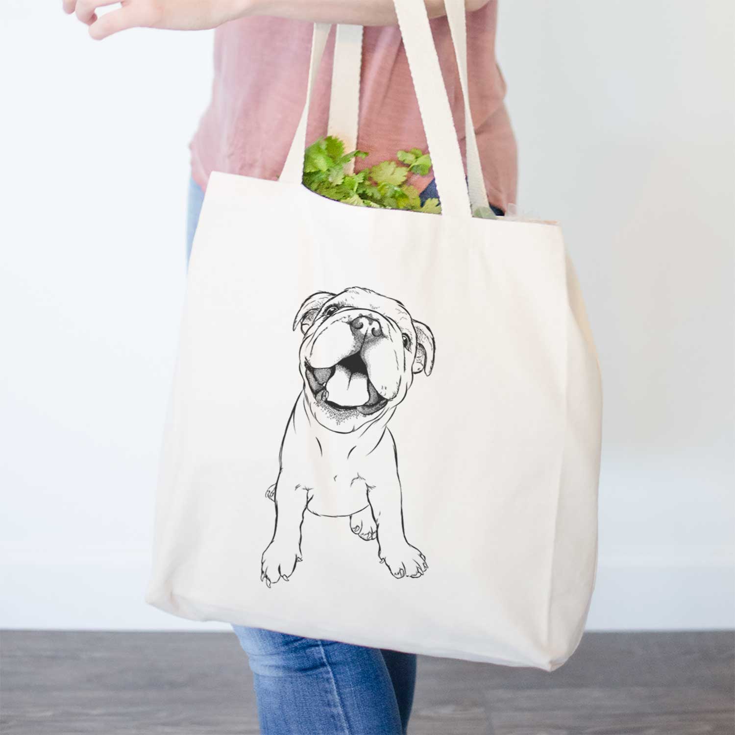 Tyke the English Bulldog - Tote Bag