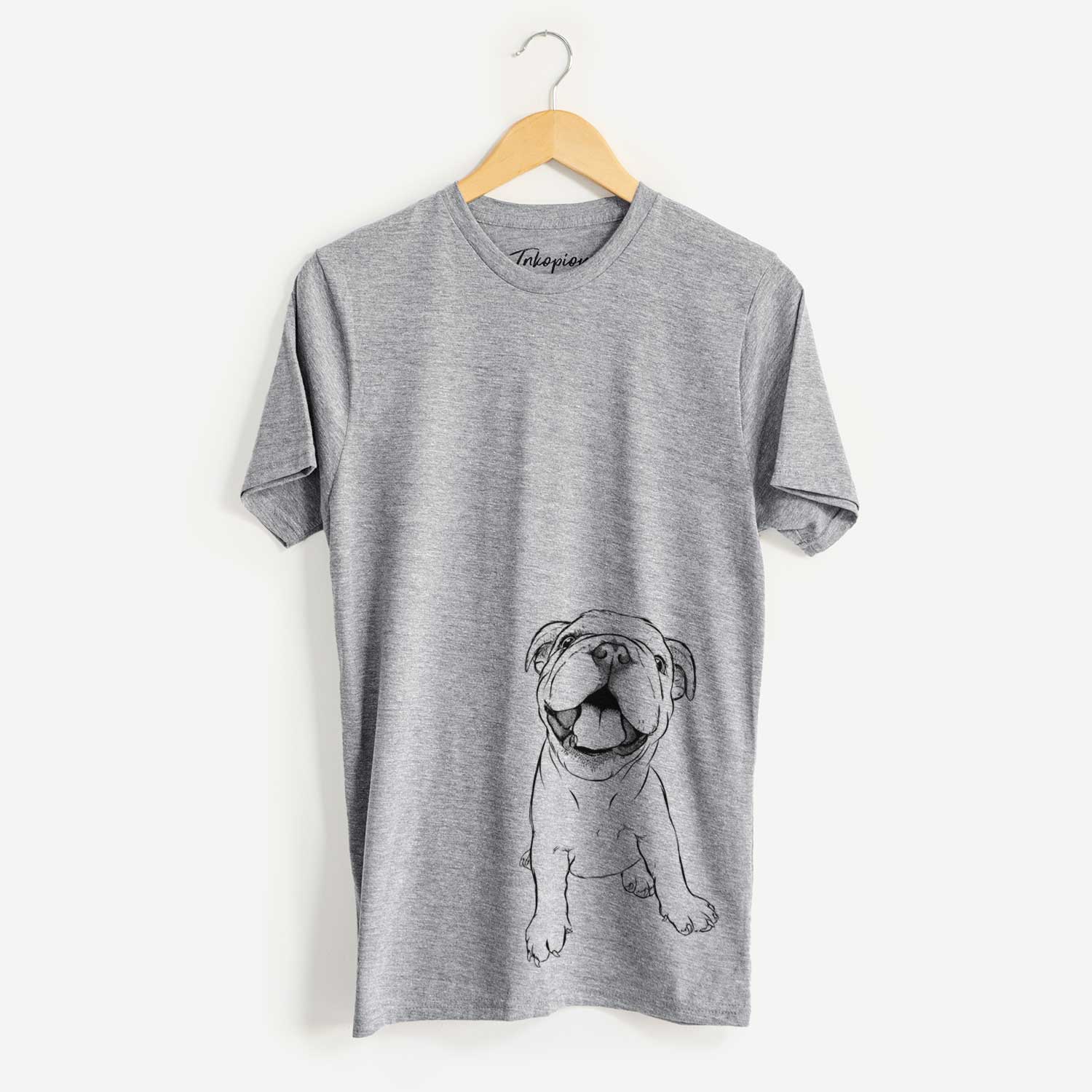 Tyke the English Bulldog - Unisex Crewneck