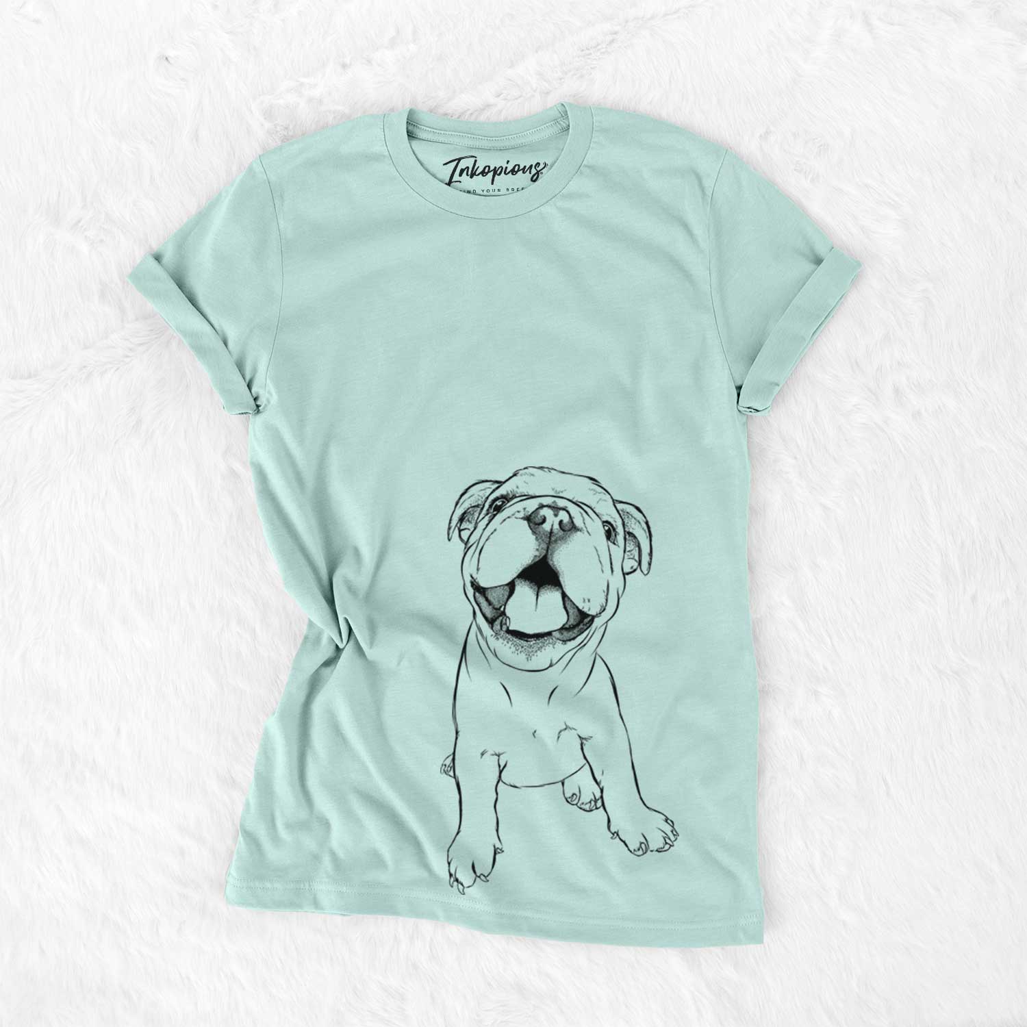 Bare Tyke the English Bulldog - Unisex Crewneck