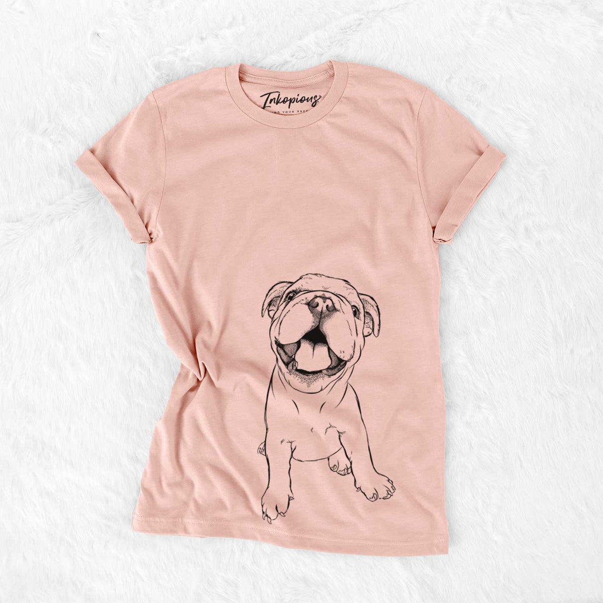 Tyke the English Bulldog - Bella Canvas Unisex Crewneck