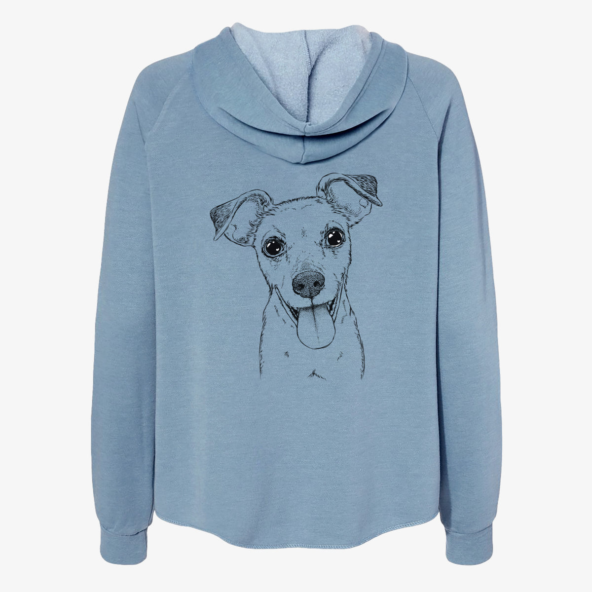 Tyler the Mixed Breed - Women's Cali Wave Zip-Up Sweatshirt
