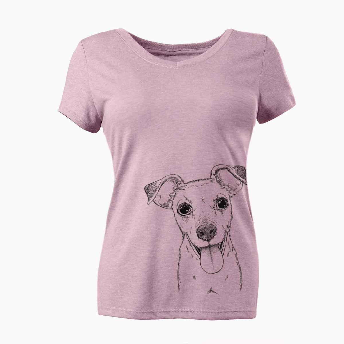 Bare Tyler the Mixed Breed - Women's V-neck Shirt