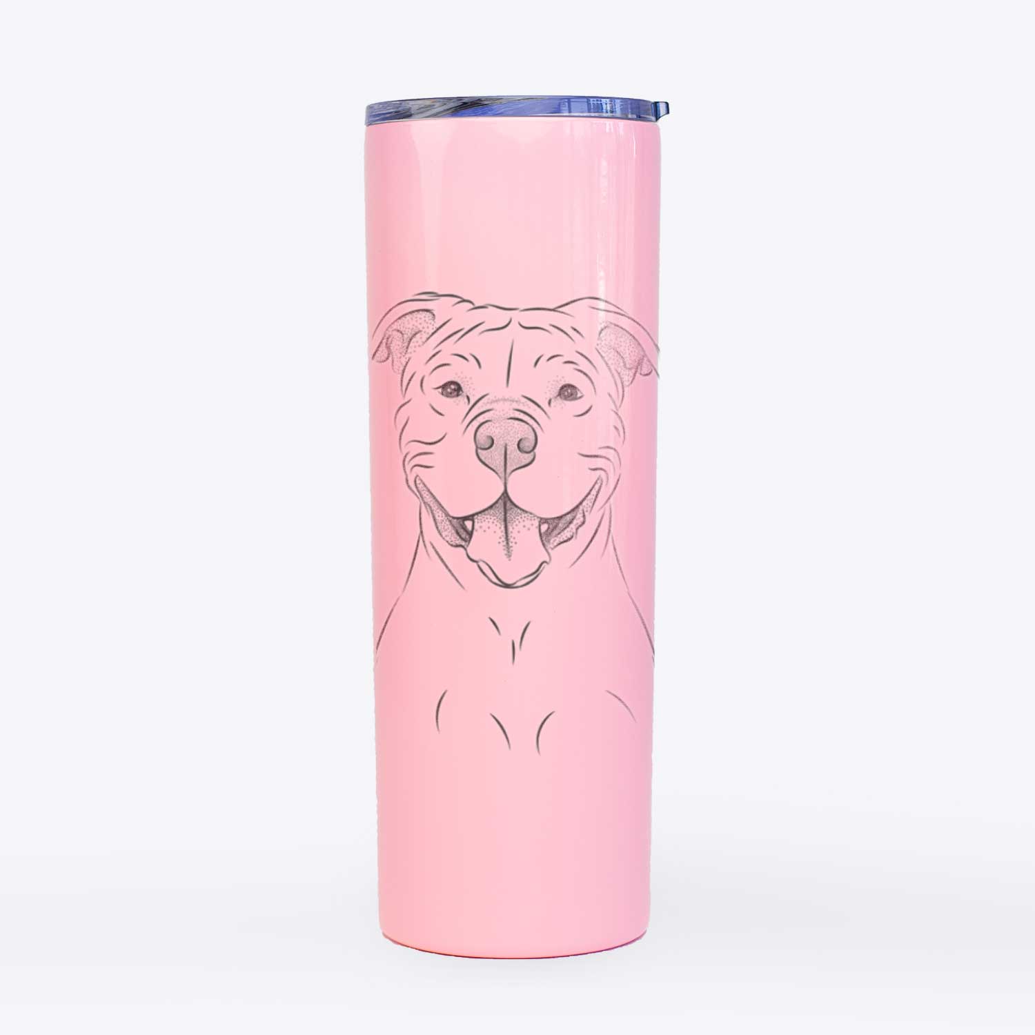 Tyson the American Bulldog - 20oz Skinny Tumbler