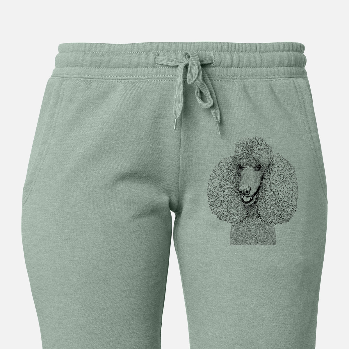 Uncle Tucker the Poodle - Women&#39;s Cali Wave Joggers