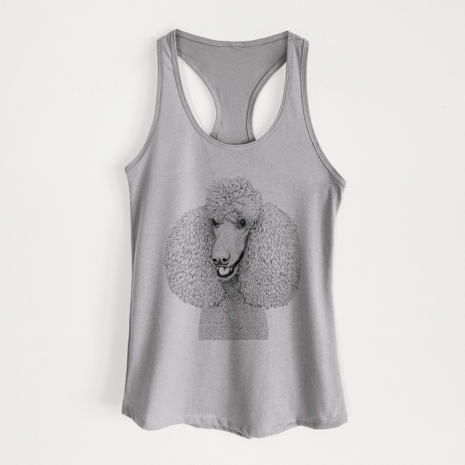 Uncle Tucker the Poodle - Women's Racerback Tanktop