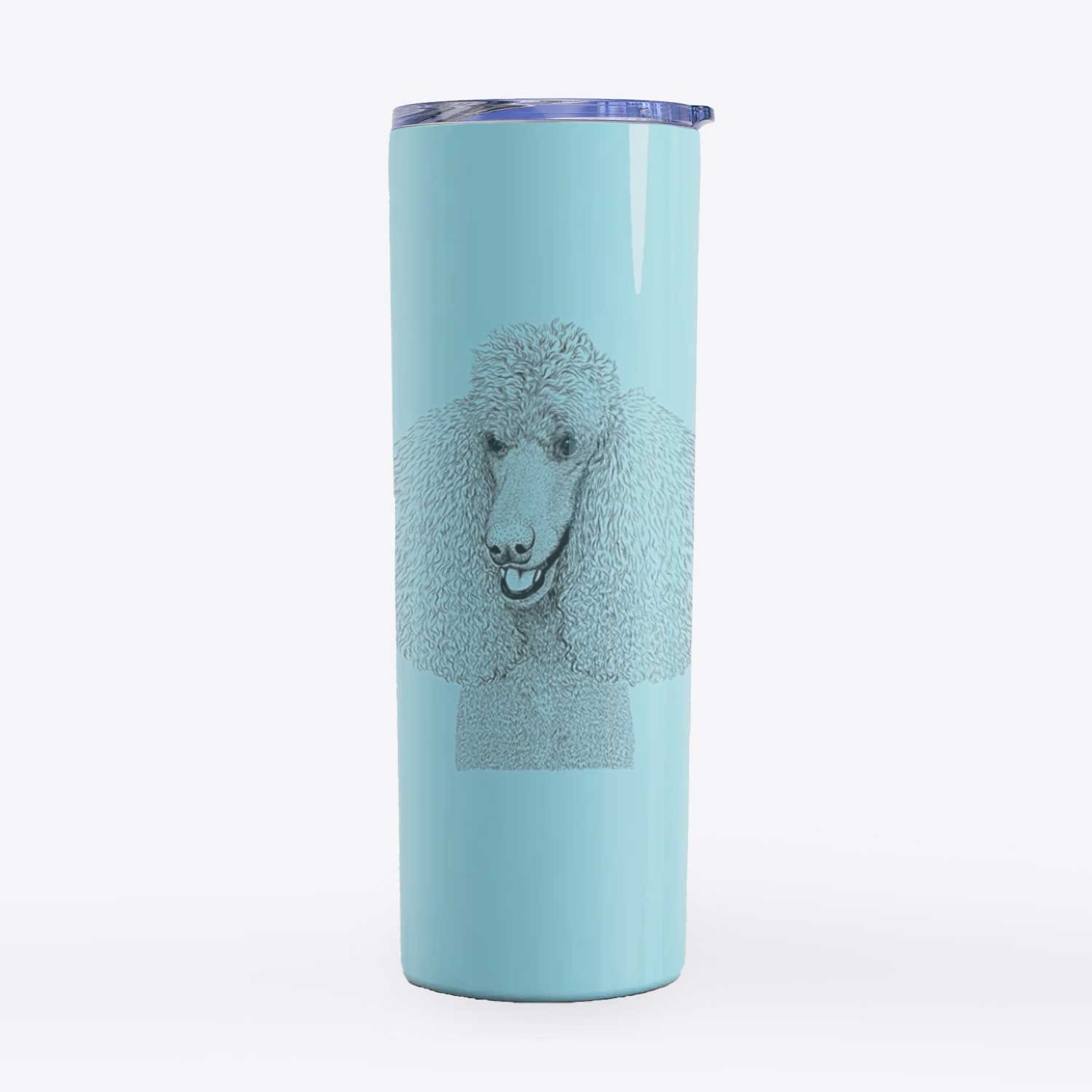 Uncle Tucker the Poodle - 20oz Skinny Tumbler