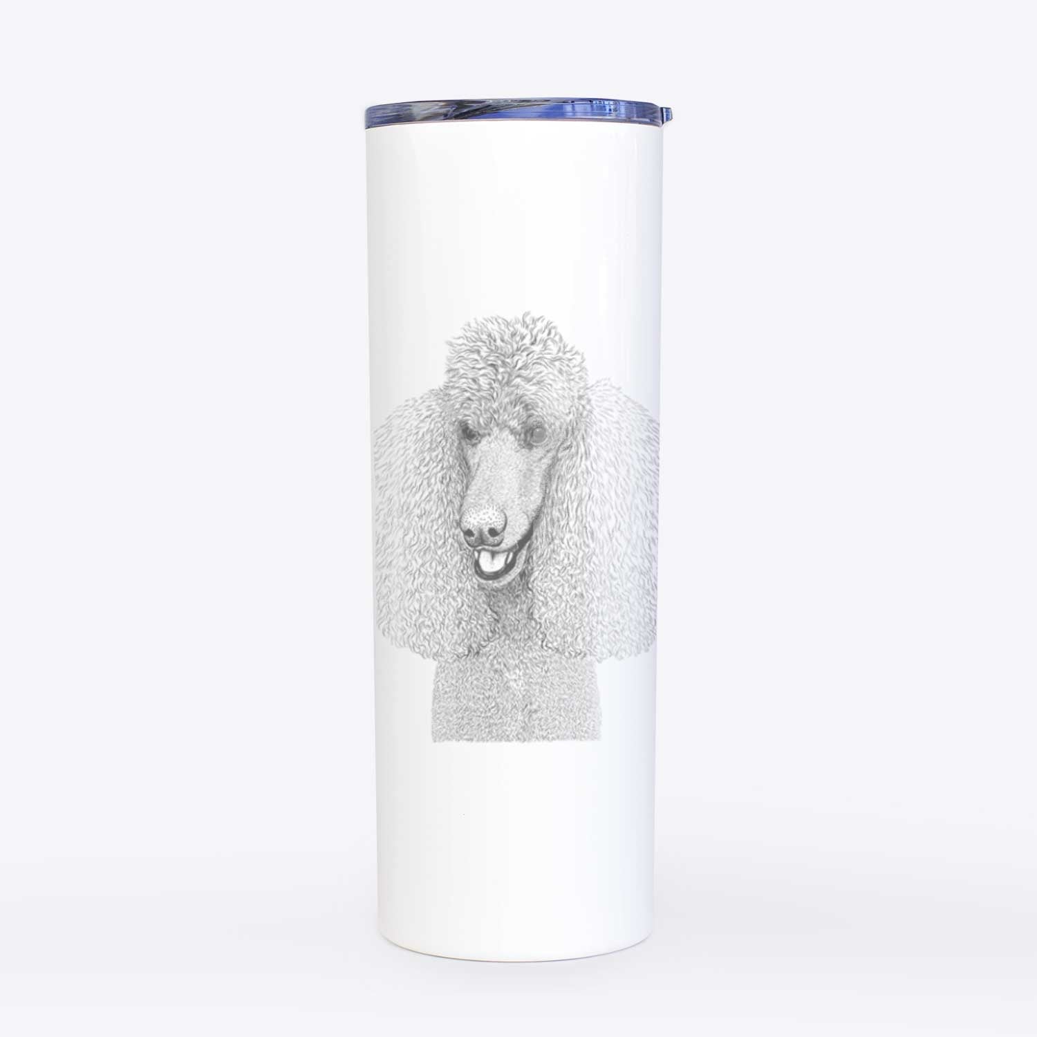 Uncle Tucker the Poodle - 20oz Skinny Tumbler