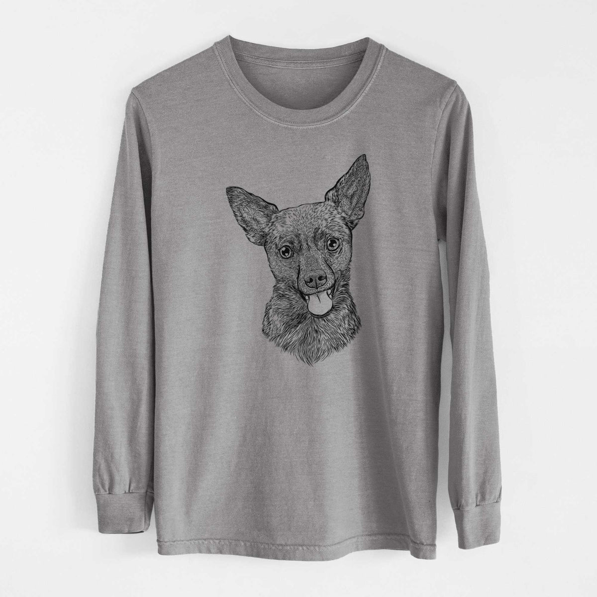 Bare Ursa the Mixed Breed - Heavyweight 100% Cotton Long Sleeve