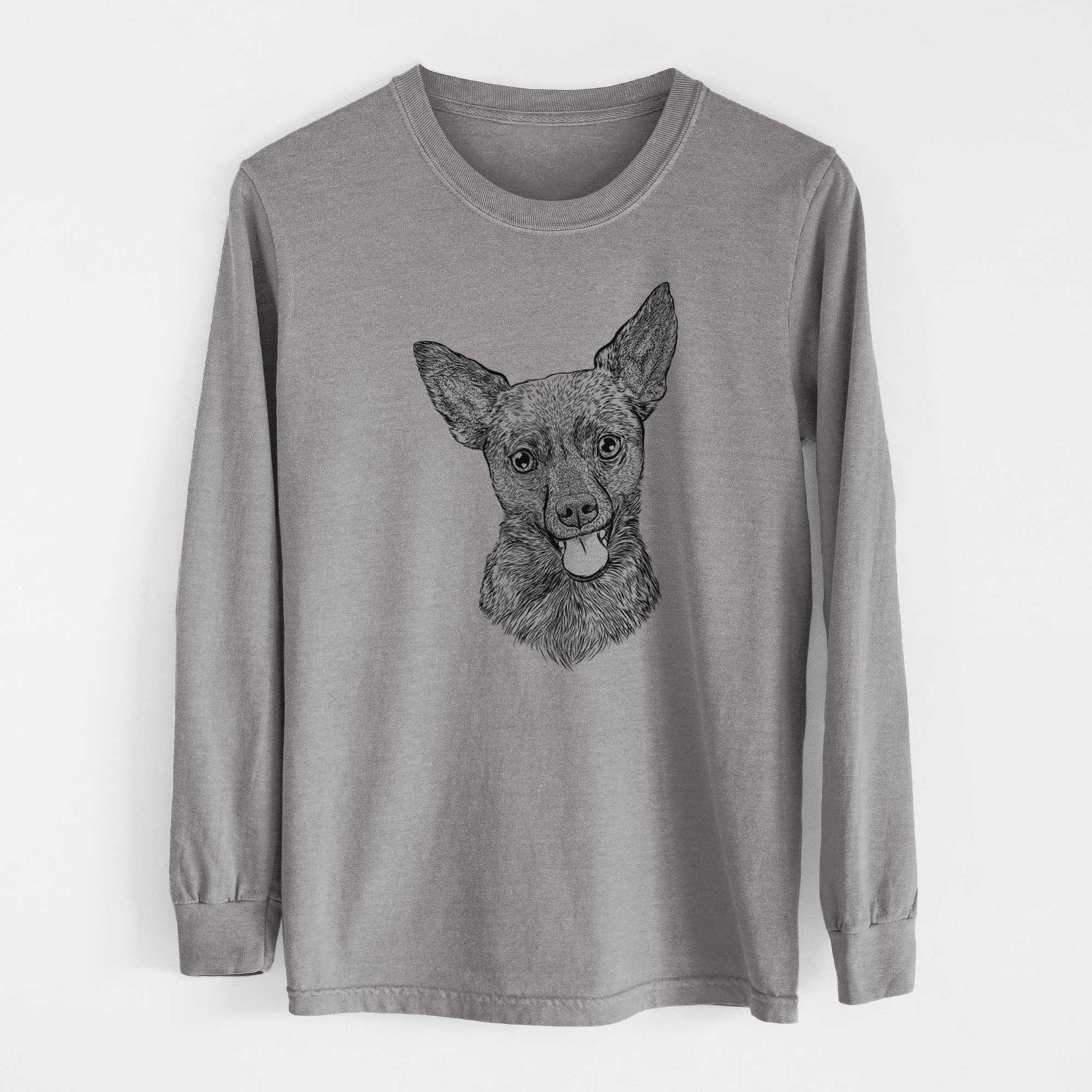 Bare Ursa the Mixed Breed - Heavyweight 100% Cotton Long Sleeve