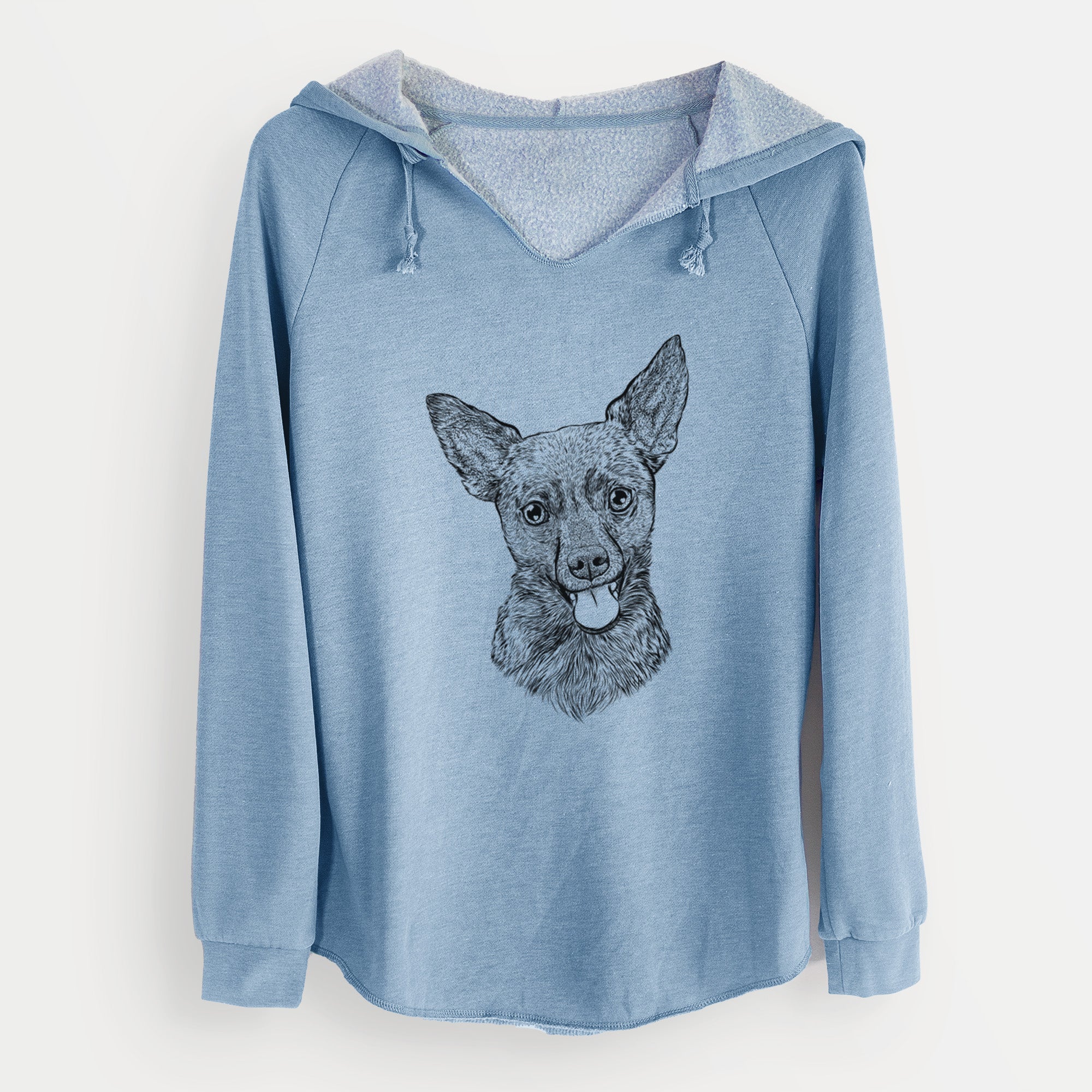 Bare Ursa the Mixed Breed - Cali Wave Hooded Sweatshirt