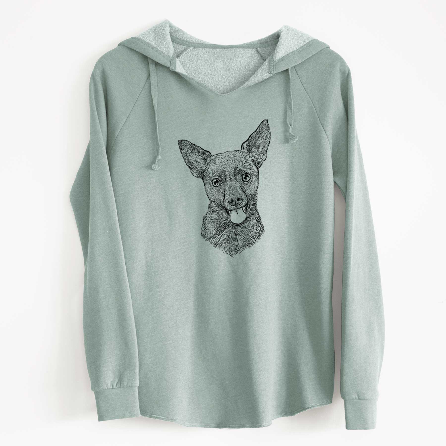 Bare Ursa the Mixed Breed - Cali Wave Hooded Sweatshirt