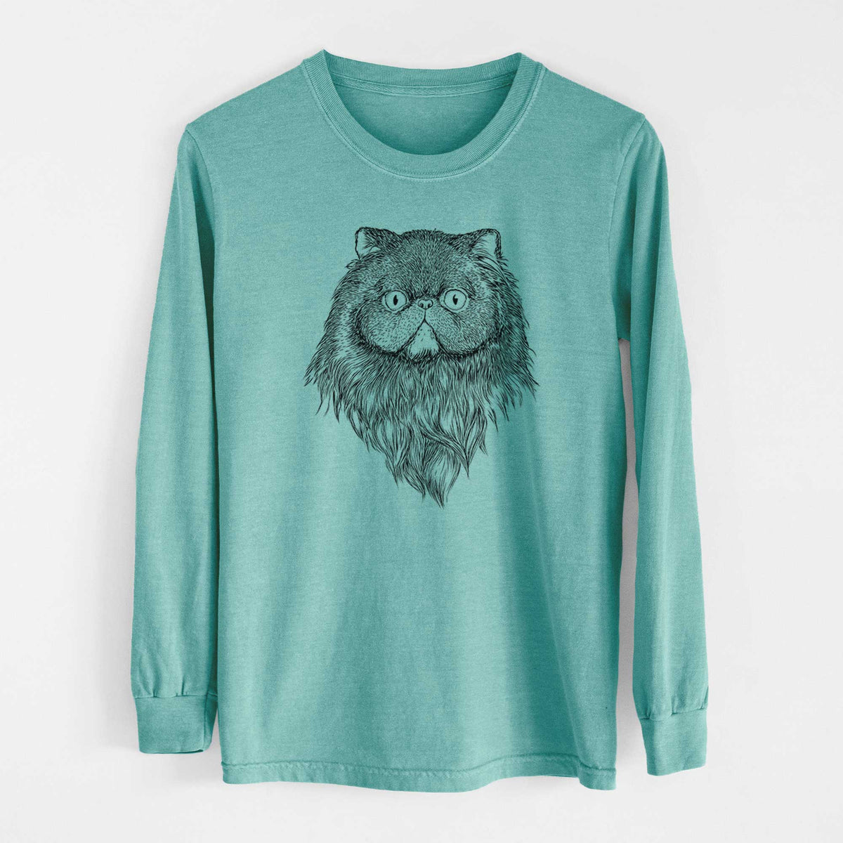 Bare Vader the Persian Cat - Heavyweight 100% Cotton Long Sleeve