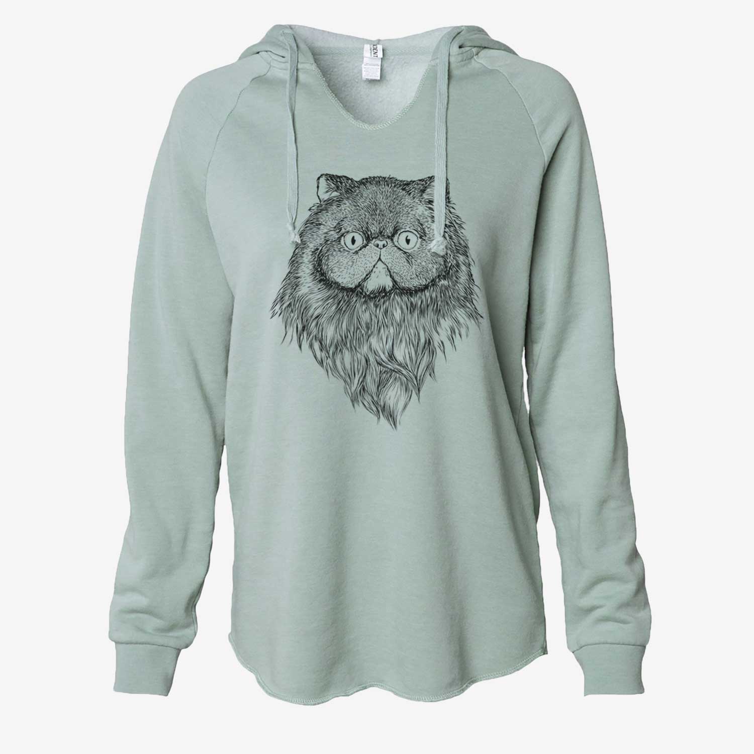 Vader the Persian Cat - Cali Wave Hooded Sweatshirt