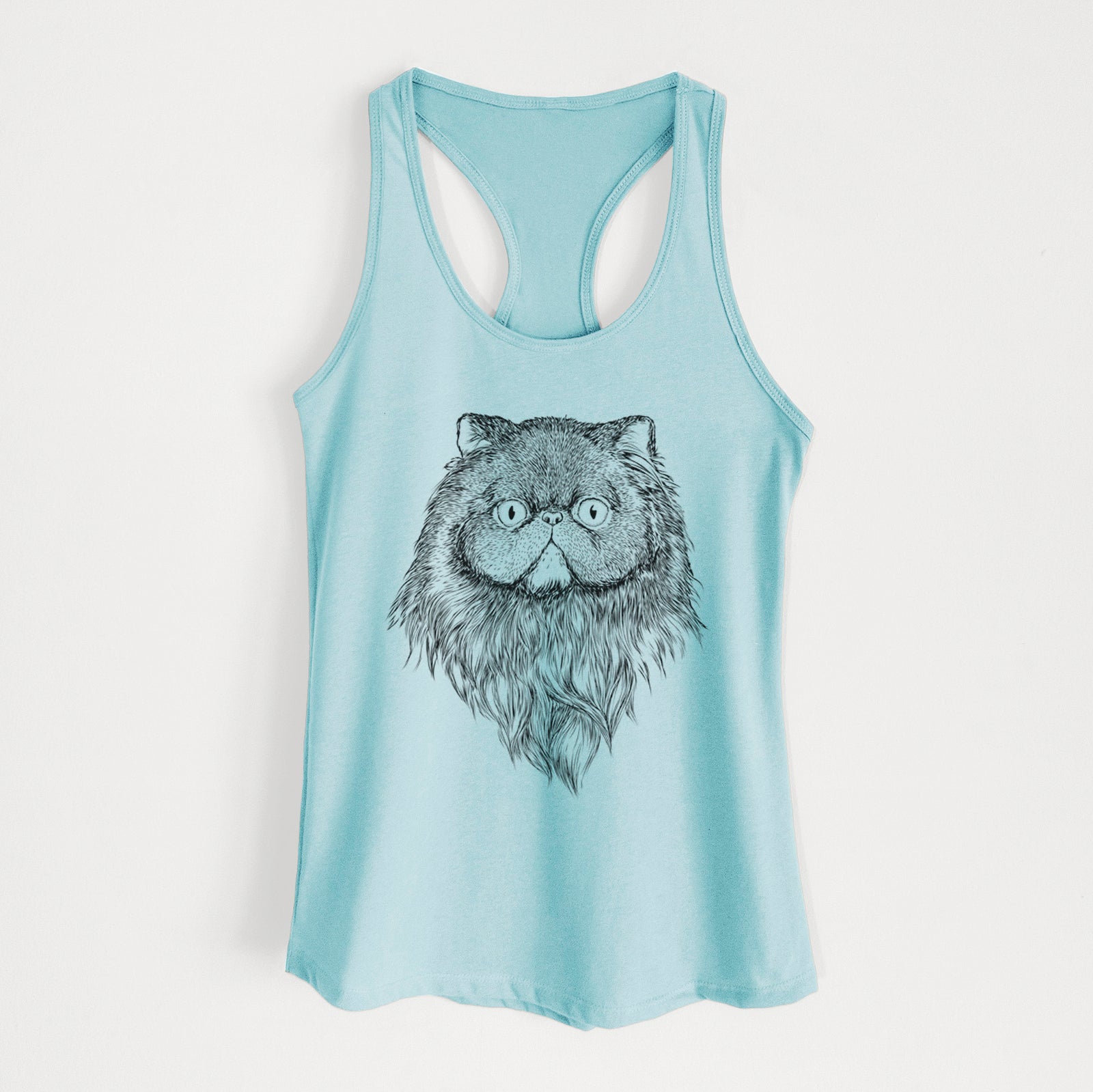 Vader the Persian Cat - Women's Racerback Tanktop