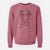 Bare Vaughn the Borzoi - Unisex Pigment Dyed Crew Sweatshirt