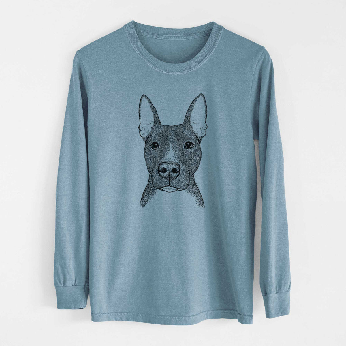 Bare Violet the Pitbull - Heavyweight 100% Cotton Long Sleeve