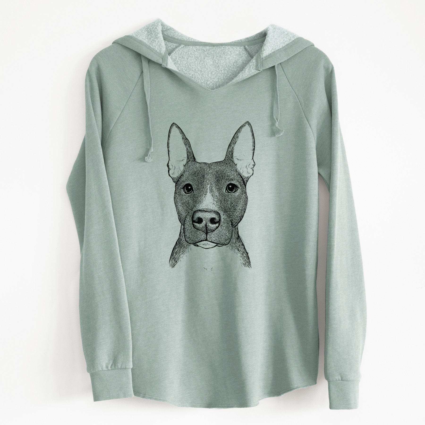 Bare Violet the Pitbull - Cali Wave Hooded Sweatshirt