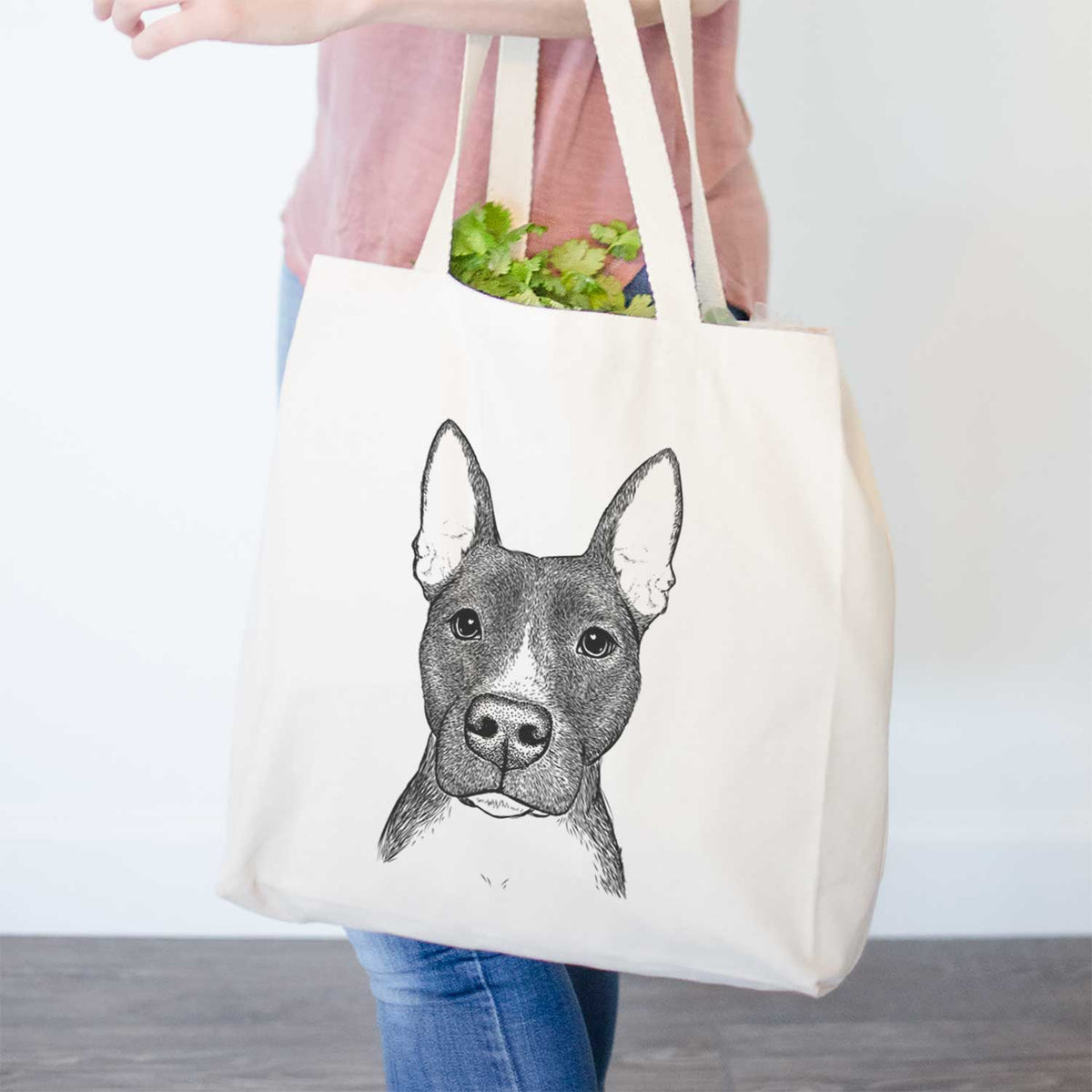 Violet the Pitbull - Tote Bag