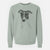 Bare Vyncent the Greyhound - Unisex Pigment Dyed Crew Sweatshirt