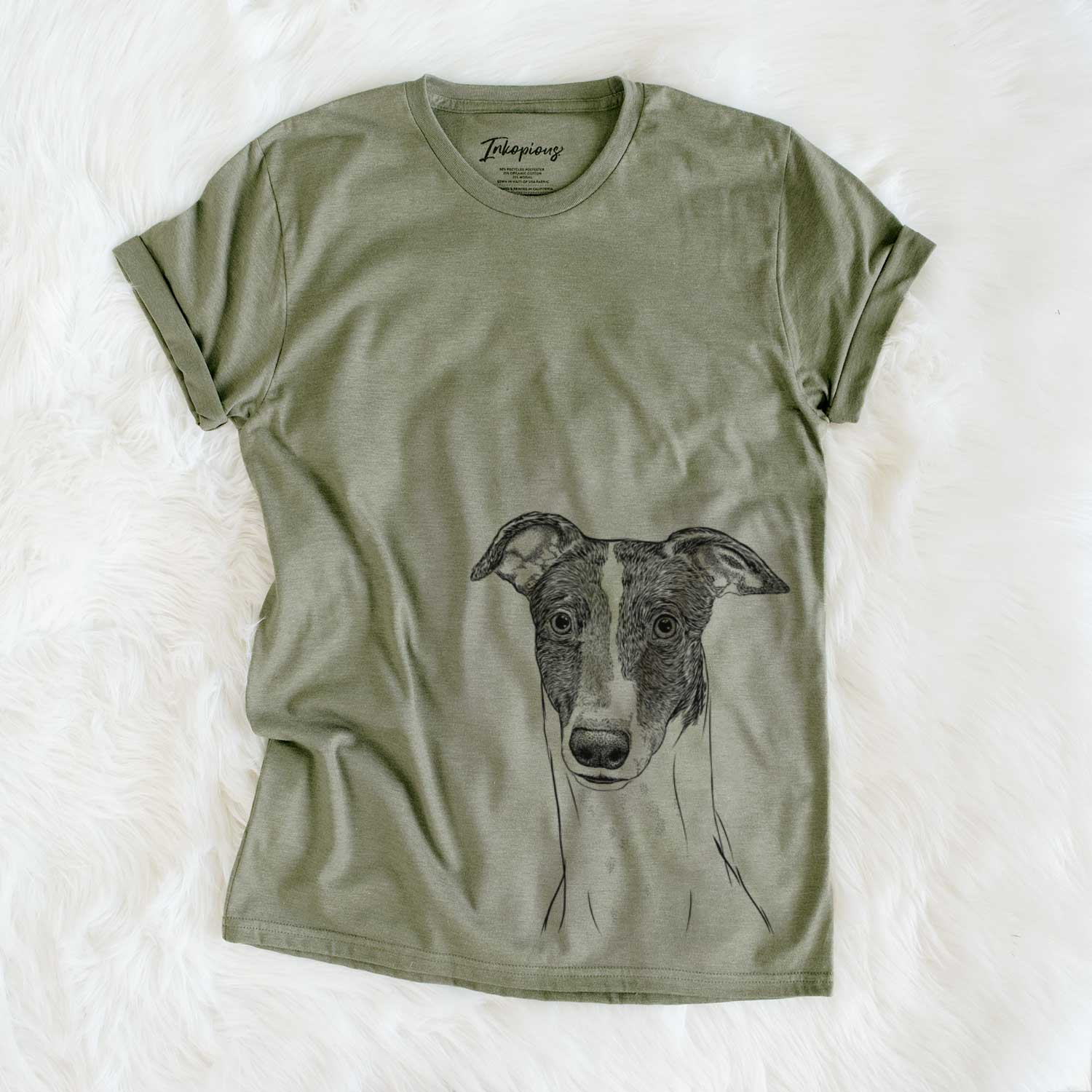 Bare Vyncent the Greyhound - Unisex Crewneck