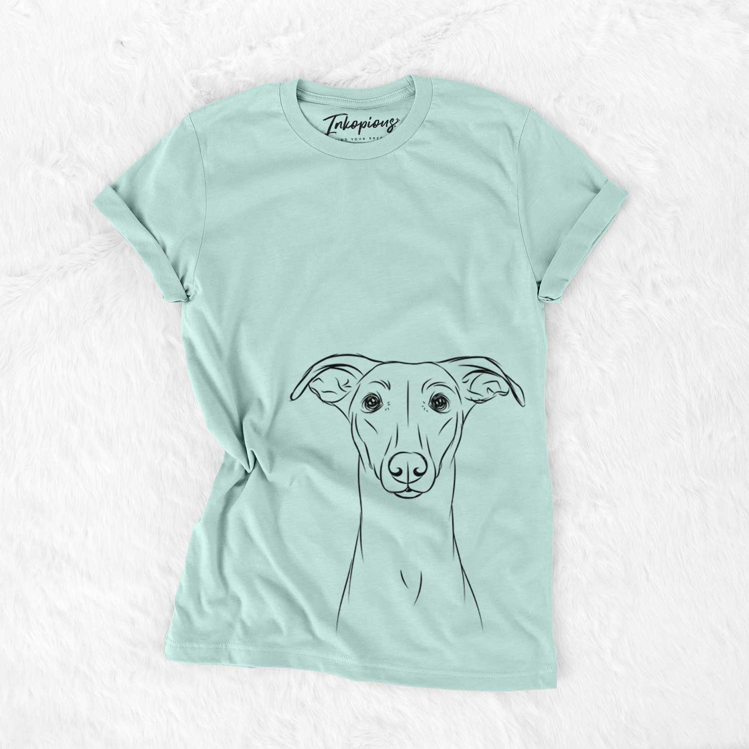 Bare Wallace the Whippet - Unisex Crewneck