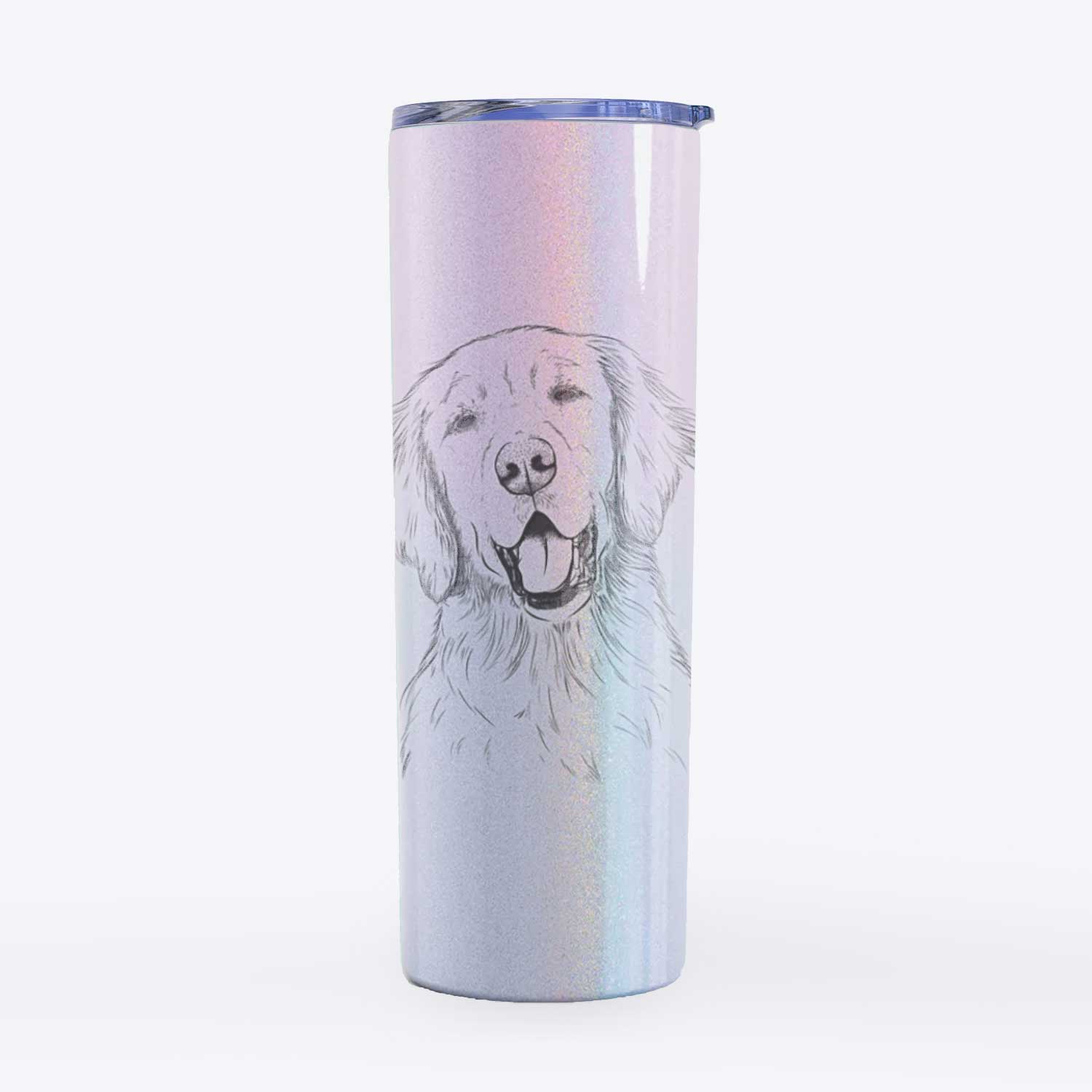 Wallace the Golden Retriever - 20oz Skinny Tumbler