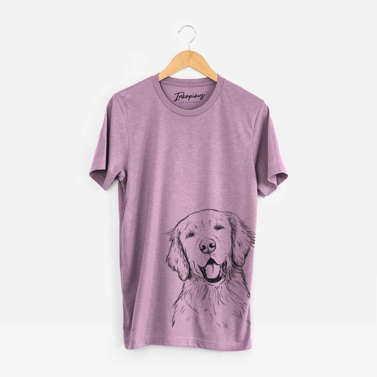 Wallace the golden retriever - Bella Canvas Unisex Crewneck