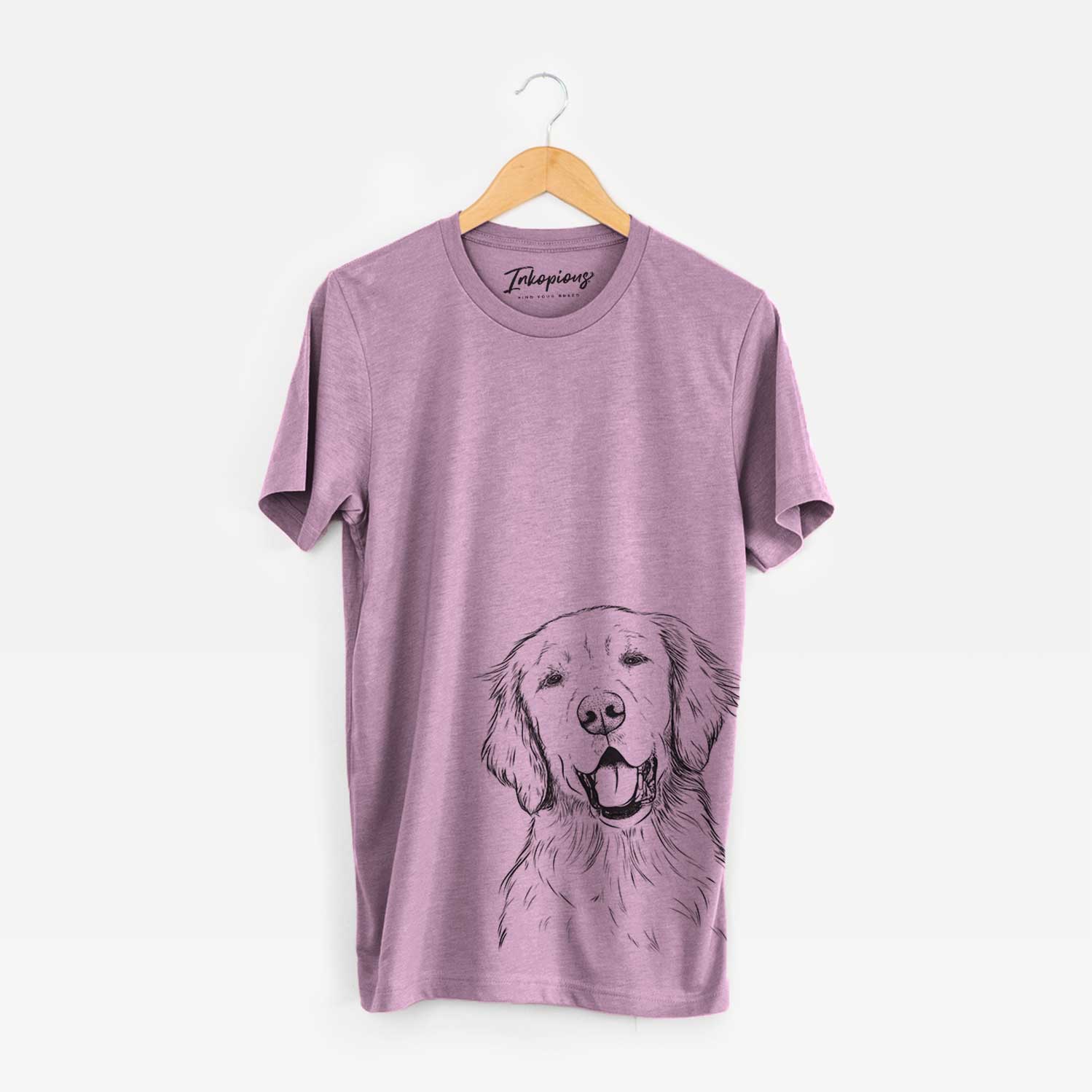 Wallace the golden retriever - Bella Canvas Unisex Crewneck