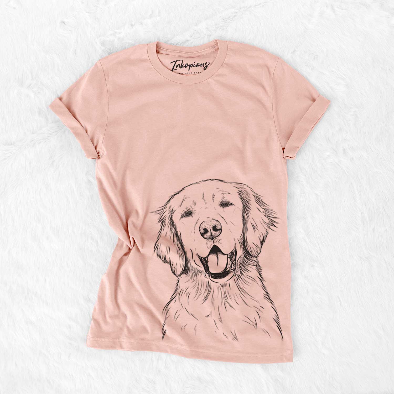 Wallace the golden retriever - Bella Canvas Unisex Crewneck