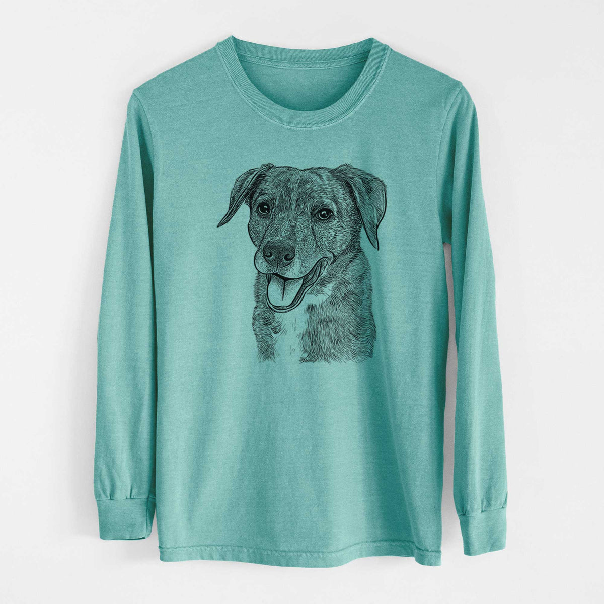 Bare Wally the Mixed Breed - Heavyweight 100% Cotton Long Sleeve